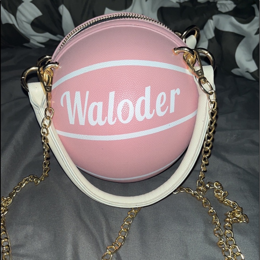 Pink, basketball purse, Forever 21